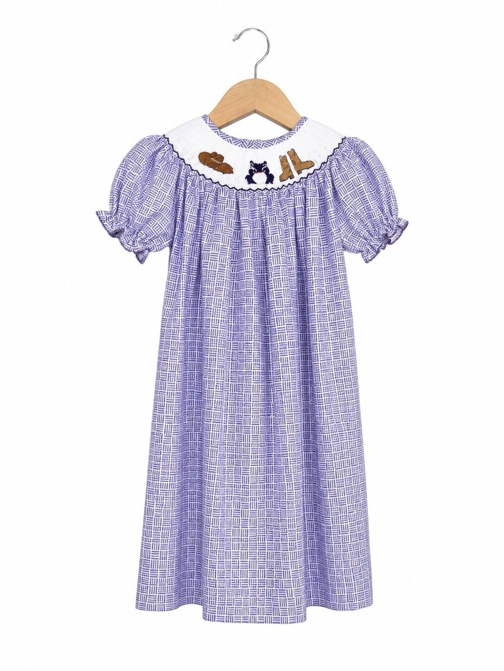 Ruth & Ralph Smocked Cowgirl Dress Western Longhorn Boutique NWT